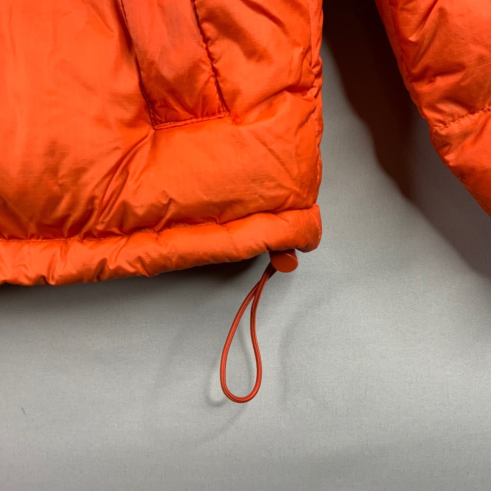 The North Face 700 Puffer Jacket Orange Goose Down Insulated Menswear - Picture 7 of 11